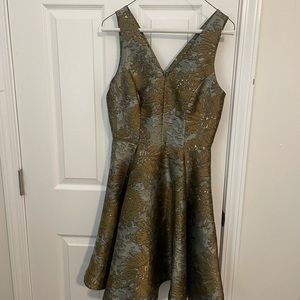 Metallic cocktail dress, never worn